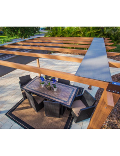 pergola træ pavillon havepavillon pavillion terrasseoverdækning terrasse overdækning 2