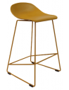 ERICA Barstol i metal og polycarbonat H79 cm - Gul