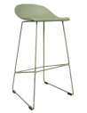 ERICA Barstol i metal og polycarbonat H89 cm - Grøn