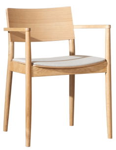 spisebordsstol spisestol armlæn restaurantmøbler restaurantindretning cafeindretning træ skandinavisk egetræ restaurantstole