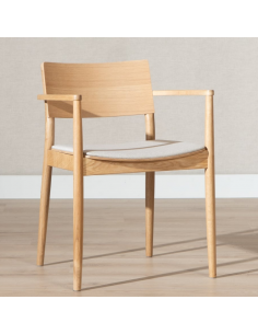 spisebordsstol spisestol armlæn restaurantmøbler restaurantindretning cafeindretning træ skandinavisk egetræ restaurantstole 2