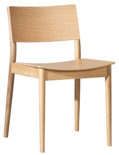 spisebordsstol spisestol restaurantmøbler restaurantindretning cafeindretning træ skandinavisk egetræ