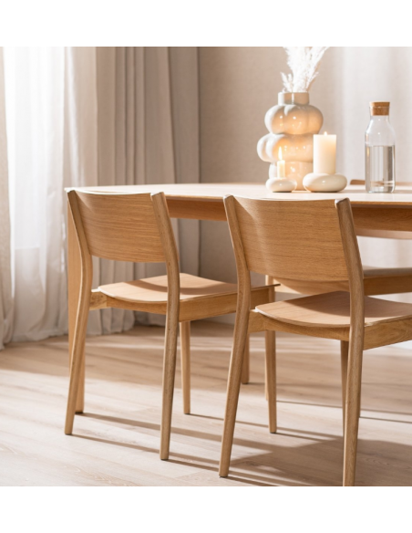 spisebordsstol spisestol restaurantmøbler restaurantindretning cafeindretning træ skandinavisk egetræ