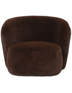 lænestol loungestol fake fur pels plys