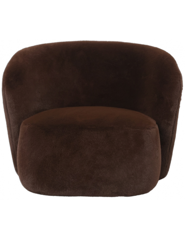 lænestol loungestol fake fur pels plys