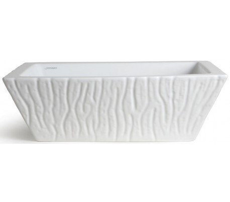Se Pietra håndvask i keramik 59,5 x 39,5 cm - Hvid hos Lepong.dk