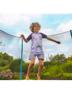 trampolin haven sikkerhedsnet net udendørs legetøj udeleg 2