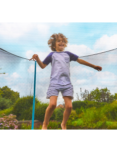 trampolin haven sikkerhedsnet net udendørs legetøj udeleg 2