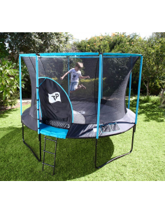 trampolin haven sikkerhedsnet net udendørs legetøj udeleg 2