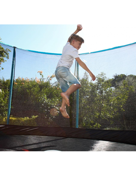 trampolin haven sikkerhedsnet net udendørs legetøj udeleg