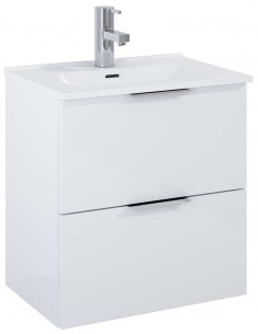 komplet badmiljø væg underskab med vask hvid håndvask badeværelse gæstetoilet