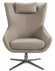 lænestol med armlæn læder erhvervsindretning restaurantmøbler 2