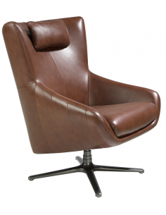 lænestol med armlæn læder erhvervsindretning restaurantmøbler