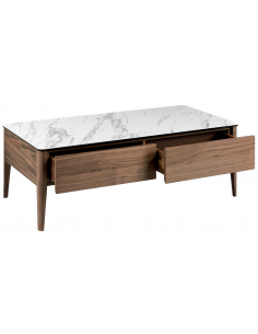 sofabord skuffer opbevaring træ marmor erhvervsindretning restaurantmøbler 2