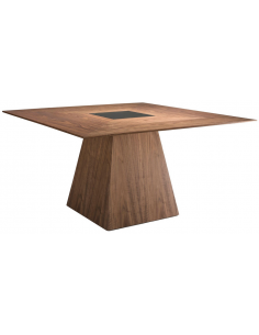 firkantet firekantet kvadratisk spisebord træ erhvervsindretning restaurantmøbler 150