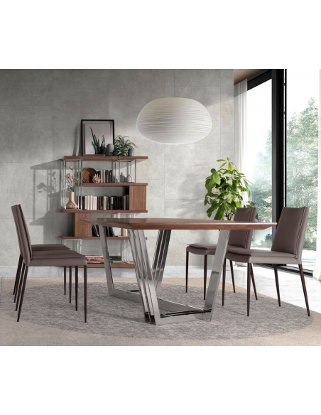 spisebord træ valnød