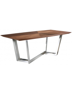 spisebord træ valnød