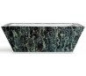 Pietra håndvask i keramik 59,5 x 39,5 cm - Grøn marmor