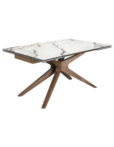 spisebord med udtræk tillægsplader sten marmor travertin porcelæn keramik 2