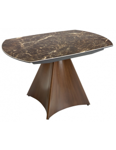 spisebord med udtræk tillægsplader sten marmor travertin porcelæn keramik 2