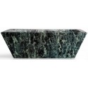 Pietra håndvask i keramik 59,5 x 39,5 cm - Sort marmor