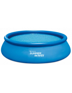 swimming pool svømmebassin udendørs terrasse rund oppustelig fritstående