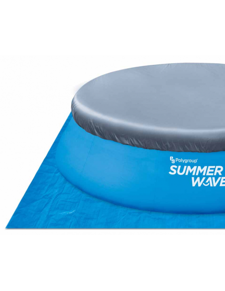 swimming pool svømmebassin udendørs terrasse rund oppustelig fritstående
