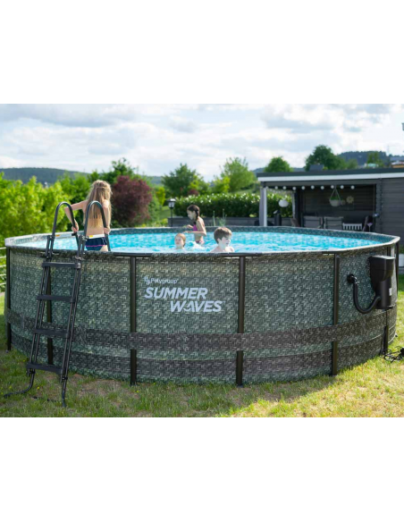 swimming pool svømmebassin udendørs terrasse swimmingpool fritstående