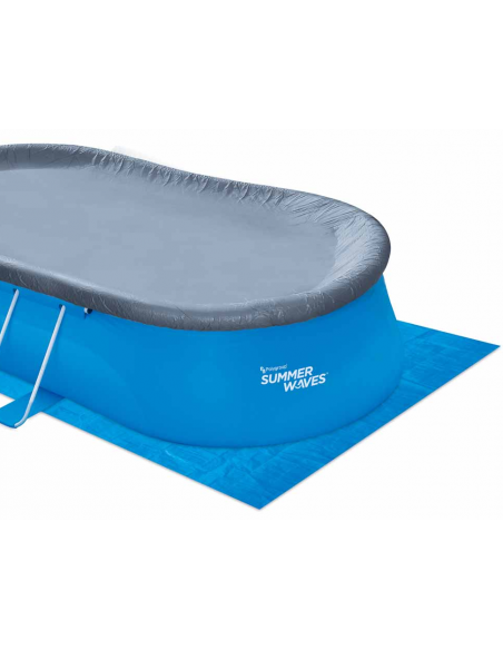 swimming pool svømmebassin udendørs haven oval oppustelig fritstående