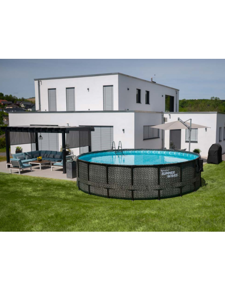 swimming pool svømmebassin udendørs terrasse swimmingpool fritstående