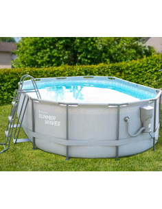 swimming pool svømmebassin udendørs terrasse fristående 2