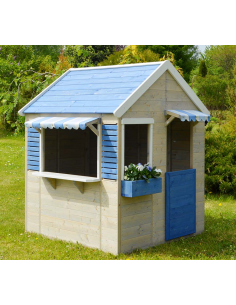 legehus klatretårn legetårn udendørs legetøj udeleg træ