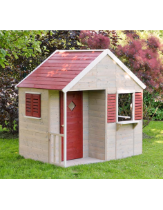 legehus klatretårn legetårn udendørs legetøj udeleg træ