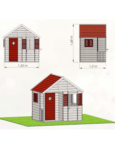 legehus klatretårn legetårn udendørs legetøj udeleg træ 2