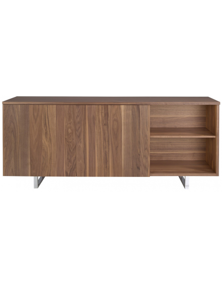 skænk sideboard skuffer træ soveværelse valnød moderne