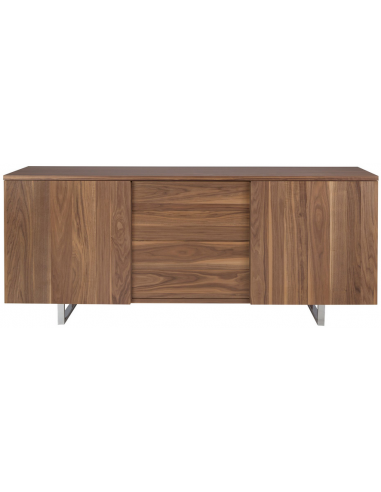 skænk sideboard skuffer træ soveværelse valnød moderne