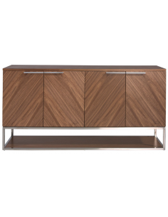 skænk sideboard skuffer træ soveværelse valnød moderne