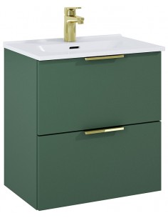 komplet badmiljø væg underskab med vask håndvask badeværelse gæstetoilet