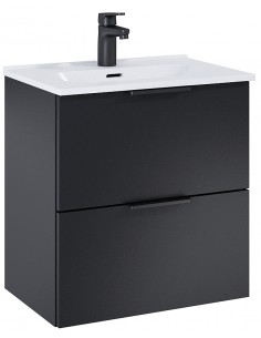 komplet badmiljø væg underskab med vask håndvask badeværelse gæstetoilet