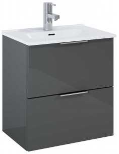 komplet badmiljø væg underskab med vask håndvask badeværelse gæstetoilet