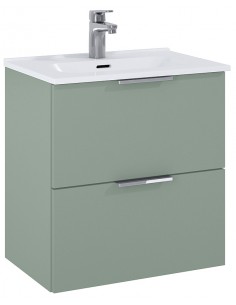 komplet badmiljø væg underskab med vask håndvask badeværelse gæstetoilet