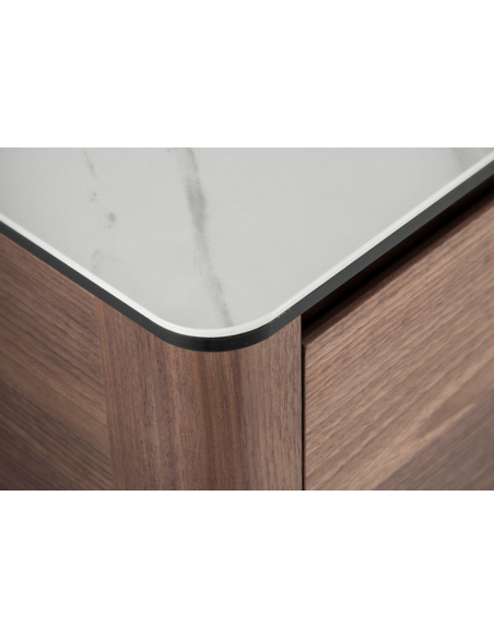 skænk sideboard skuffer træ valnød moderne