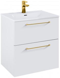 komplet badmiljø væg underskab med vask håndvask badeværelse