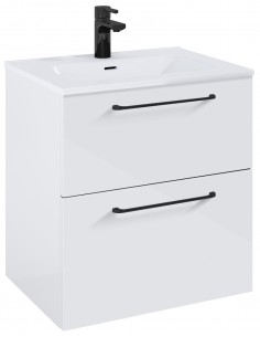 komplet badmiljø væg underskab med vask håndvask badeværelse