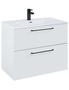 komplet badmiljø væg underskab med vask håndvask badeværelse