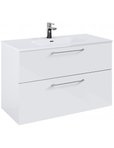 komplet badmiljø væg underskab med vask håndvask badeværelse