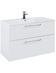 komplet badmiljø væg underskab med vask håndvask badeværelse