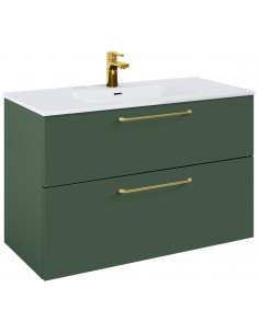 komplet badmiljø væg underskab med vask håndvask badeværelse