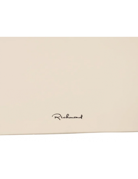 ovalt spisebord 220 beige