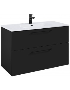 komplet badmiljø væg underskab med vask håndvask badeværelse